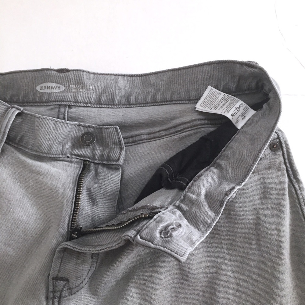 Old Navy Relaxed Slim Fit Built In Flex Jeans 34 - Picture 4 of 8